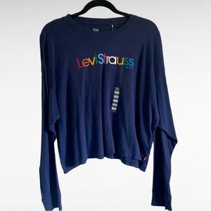 LEVI STRAUSS LONG SLEEVE SHIRT TOP TSHIRT